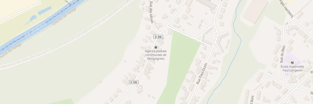 Plan du 49 Rue Paul Ronval à Recquignies