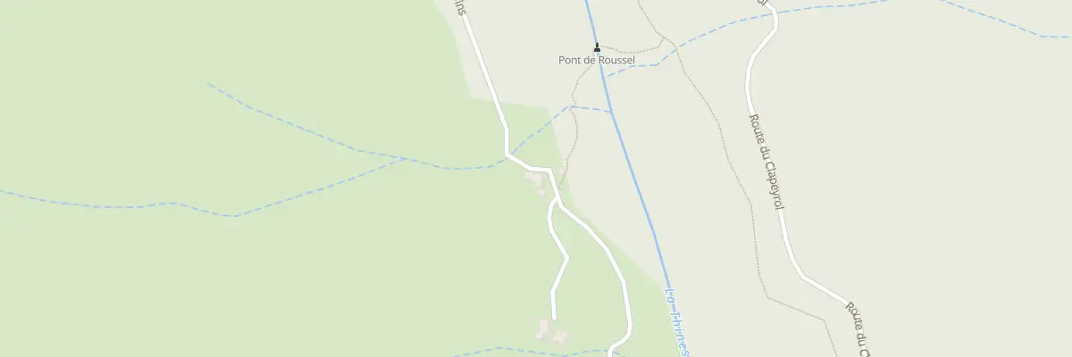 Plan du 1255 Rte de Tastevins à Malarce-sur-la-Thines