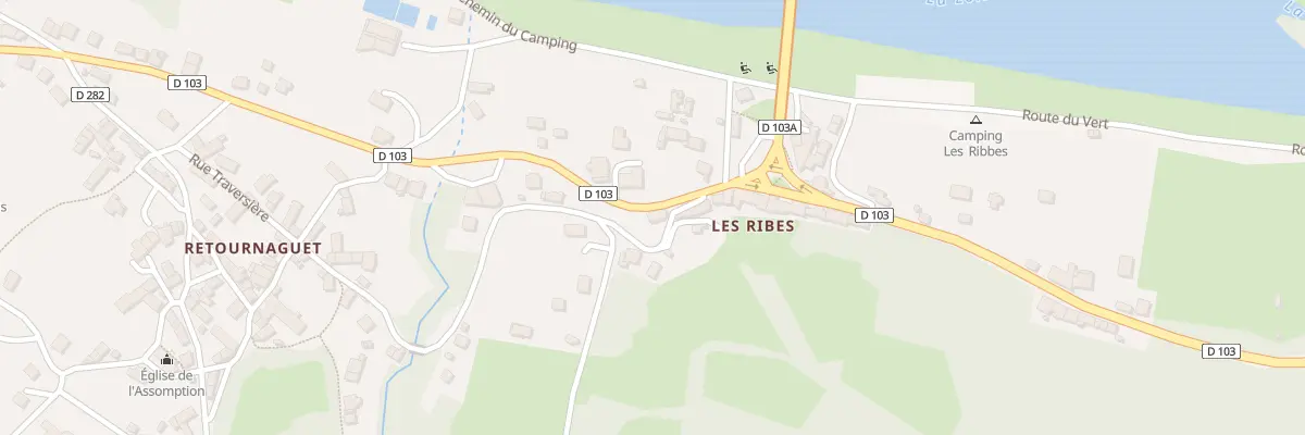 Plan du 2 Rue Raymond Dechiron à Retournac