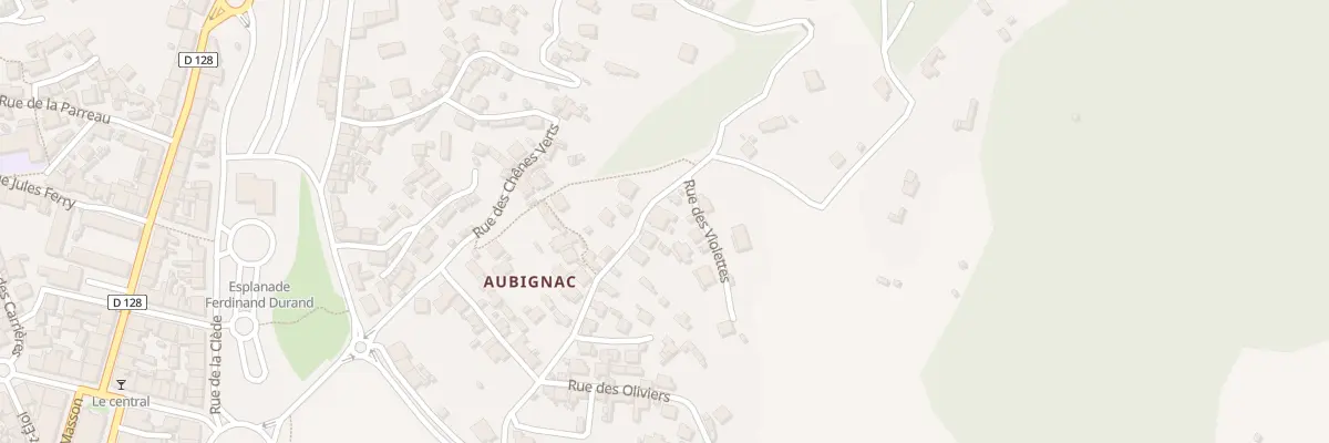 Plan du 14 Rue d’Aubignac à La Grand-Combe