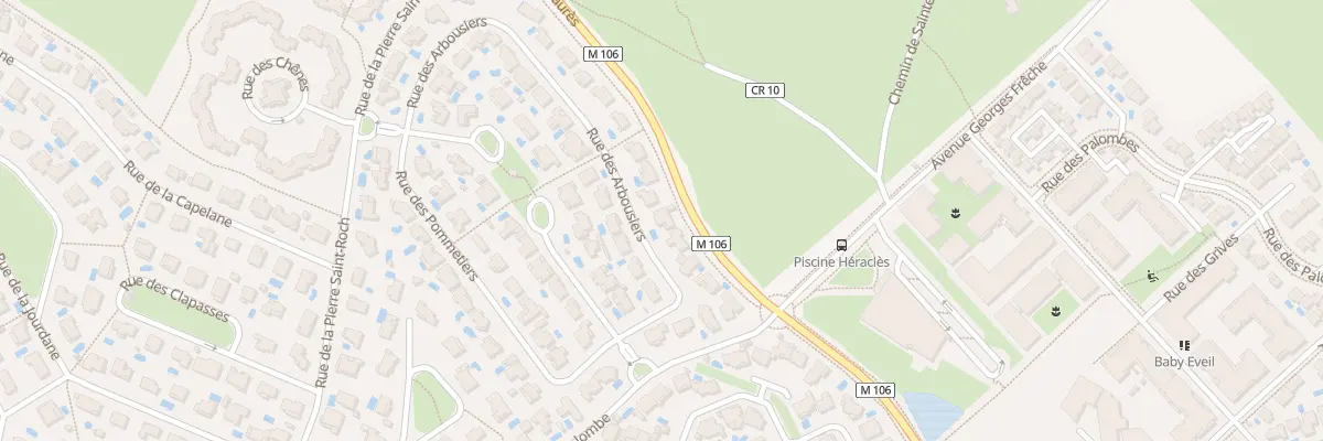 Plan du 33 Rue des Arbousiers à Saint-Brès