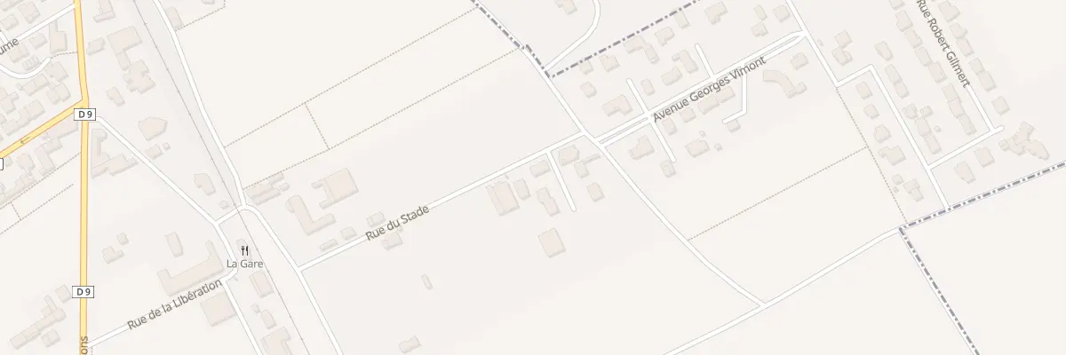 Plan du 290 Rue du Stade au Mesnil-sur-Oger