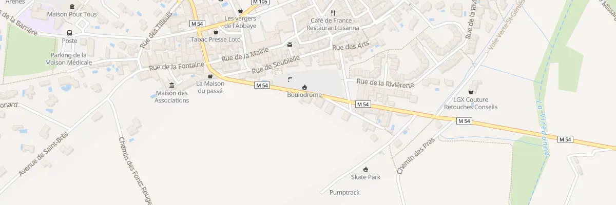Plan du 246 Av de l’Abrivado à Saint-Geniès-des-Mourgues