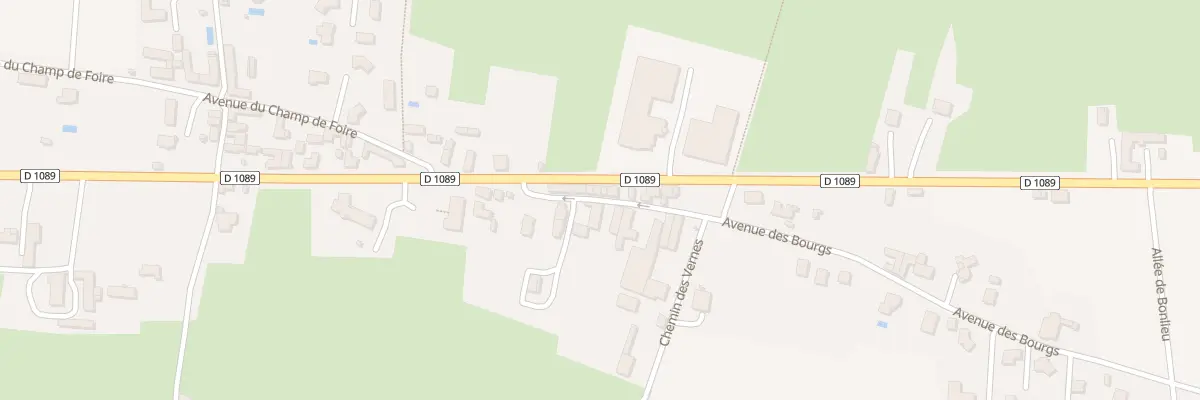 Plan du 1598 Av des Bourgs à Sainte-Agathe-la-Bouteresse