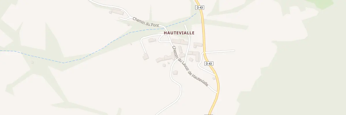 Plan du 5537 Haute Vialle à Rosières