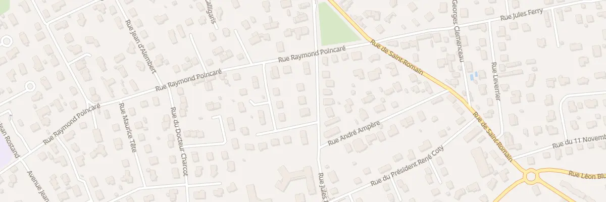 Plan du 739 Rue Jules Faron à Riorges