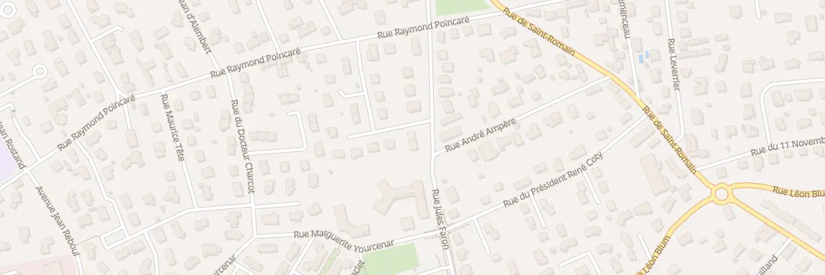 Plan du 681 Rue Jules Faron à Riorges
