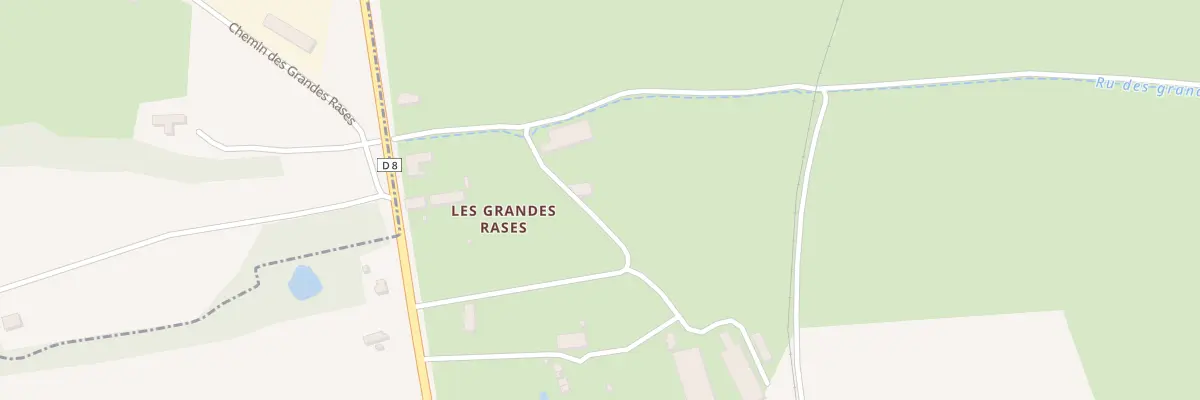 Plan du 260 Che des Grandes Rases à Marcilly-le-Châtel