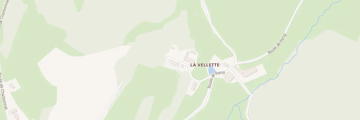 Plan du 693 Rte de Pervy à Cuzy