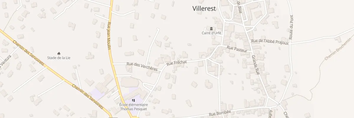 Plan du 18 Rue Fréchat à Villerest