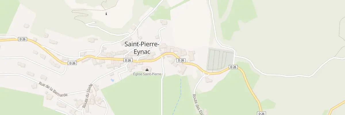 Plan du 5026 Le Bourg à Saint-Pierre-Eynac
