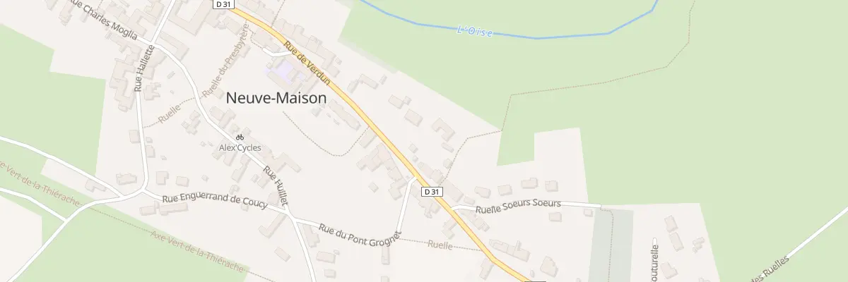 Plan du 32 Rue de Verdun à Neuve-Maison