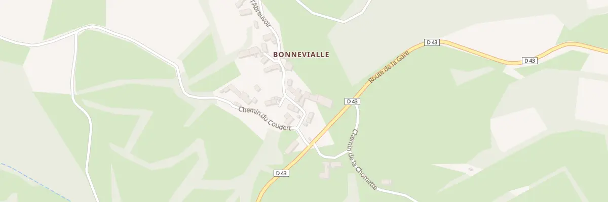 Plan du 5525 Bonnevialle à Rosières