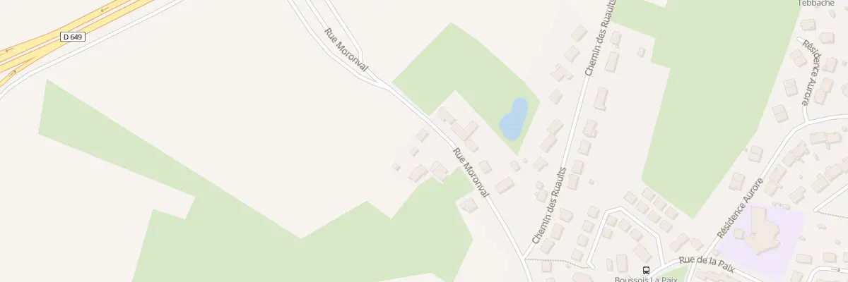 Plan du 63 Rue Moronval à Boussois