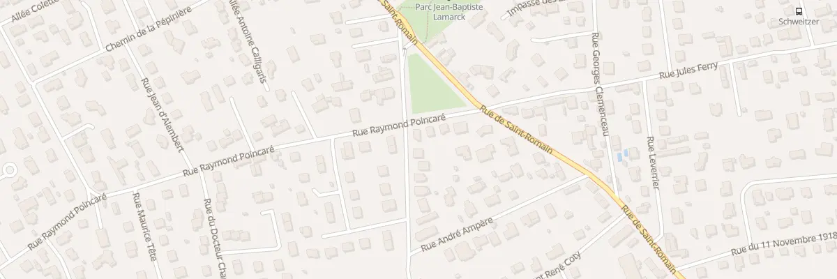 Plan du 796 Rue Jules Faron à Riorges