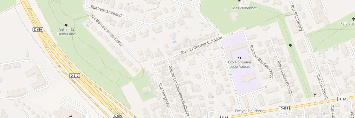 Plan du 2 Rue du Docteur Calmette à Sainte-Savine