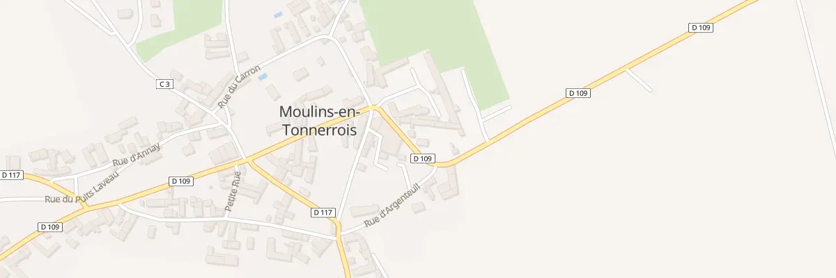 Plan du 2 Rue Tortueuse à Moulins-en-Tonnerrois