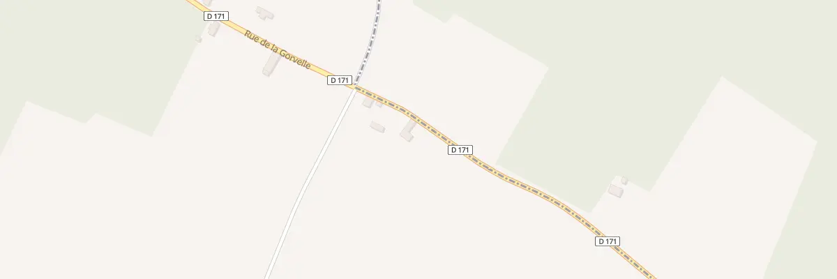 Plan du 8 Rue de la Gorvelle à Vanlay