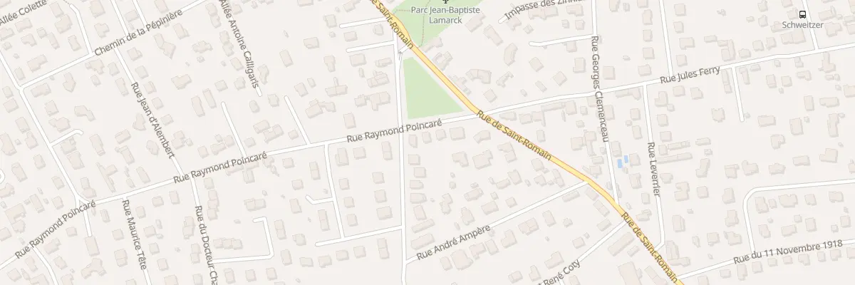 Plan du 65 Rue Raymond Poincaré à Riorges