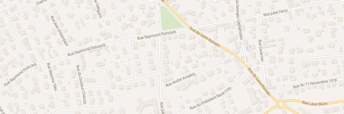 Plan du 746 Rue Jules Faron à Riorges