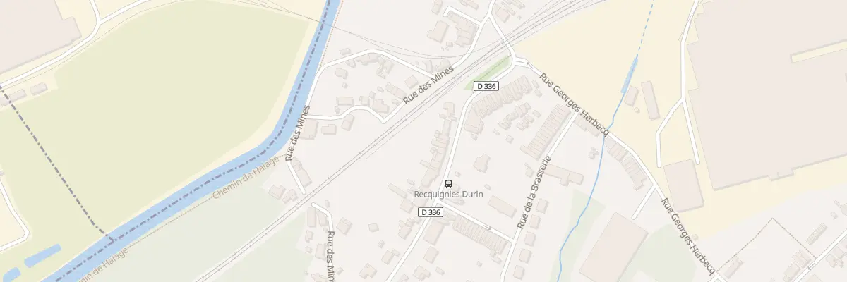 Plan du 10 Rue Paul Ronval à Recquignies