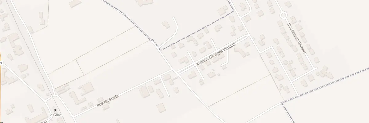 Plan du 1 Av Georges Vimont au Mesnil-sur-Oger