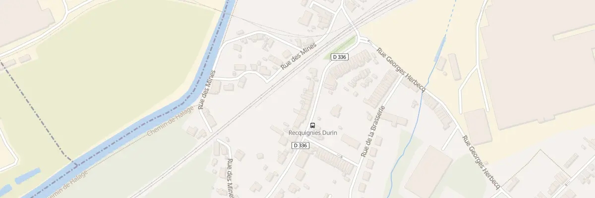 Plan du 12 Rue Paul Ronval à Recquignies
