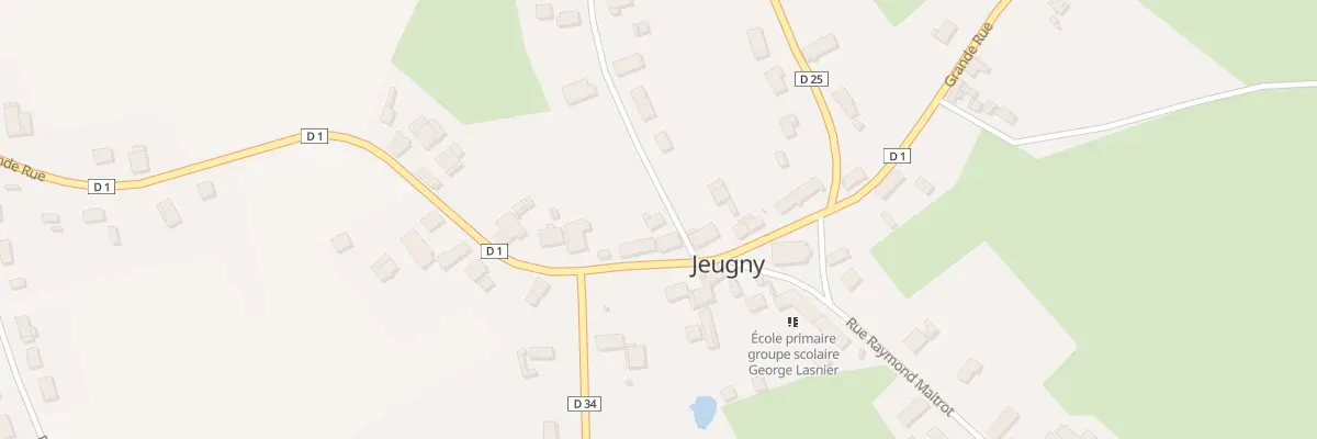 Plan du 29 Rue Grande Rue à Jeugny