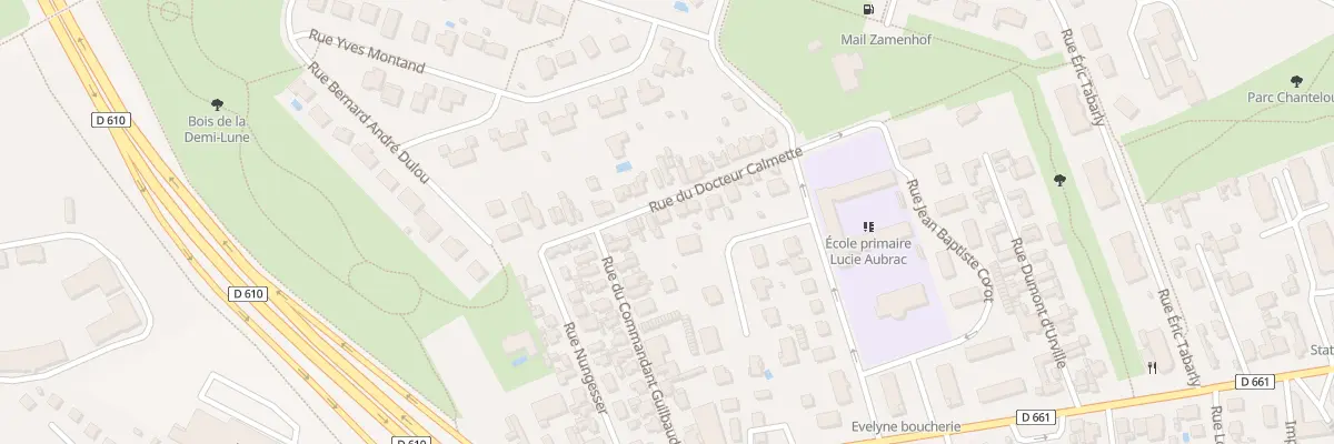 Plan du 6 Rue du Docteur Calmette à Sainte-Savine