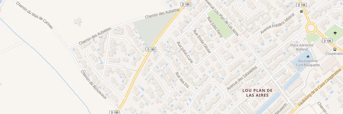 Plan du 7 Rue des Iris à Mudaison