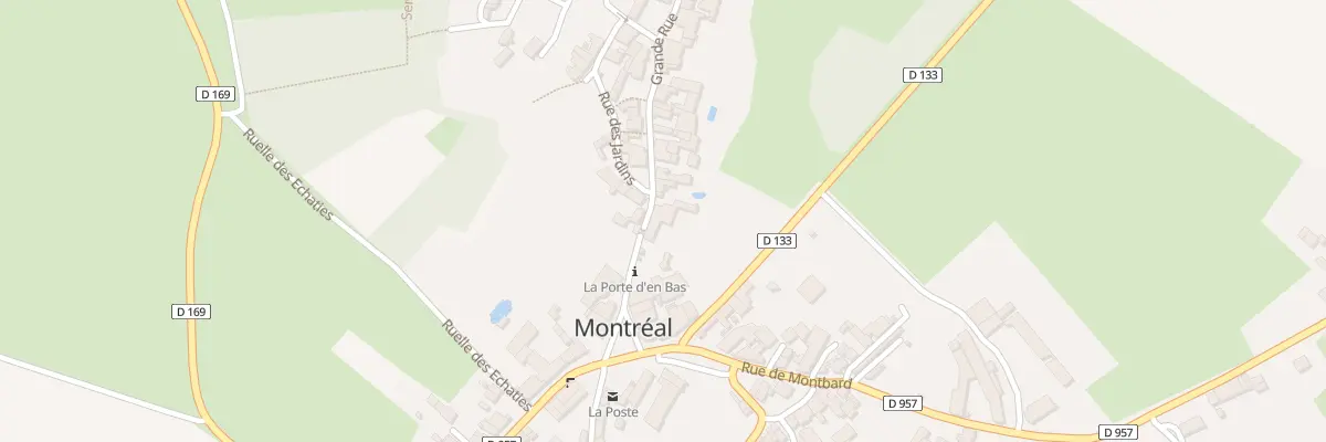 Plan du 6 Grande Rue à Montréal