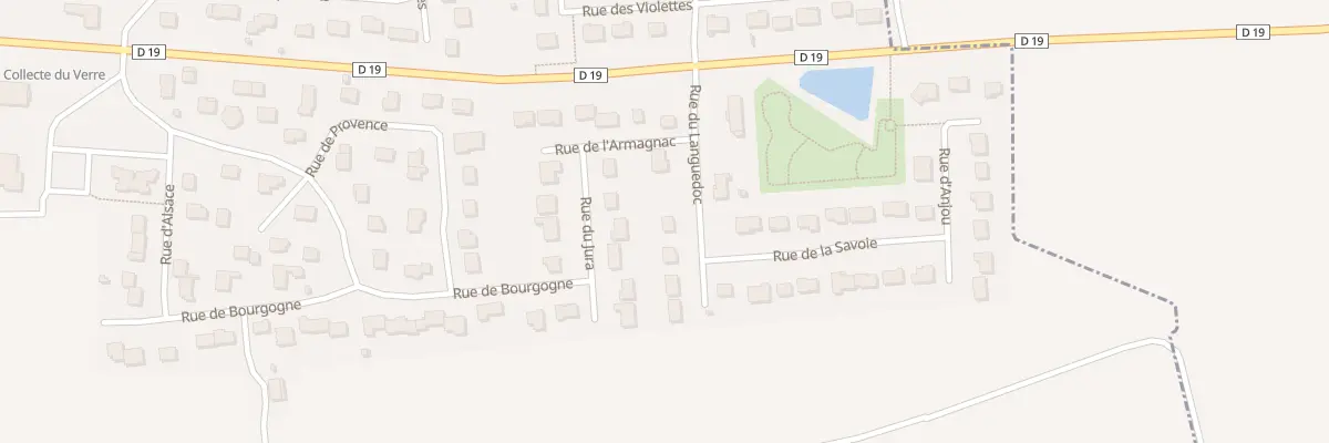 Plan du 6 Rue du Languedoc à Avize