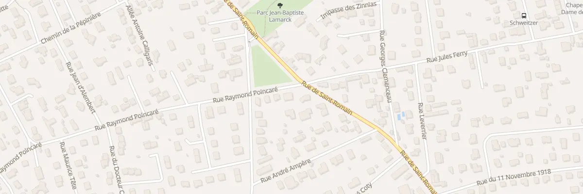 Plan du 27 Rue Raymond Poincaré à Riorges
