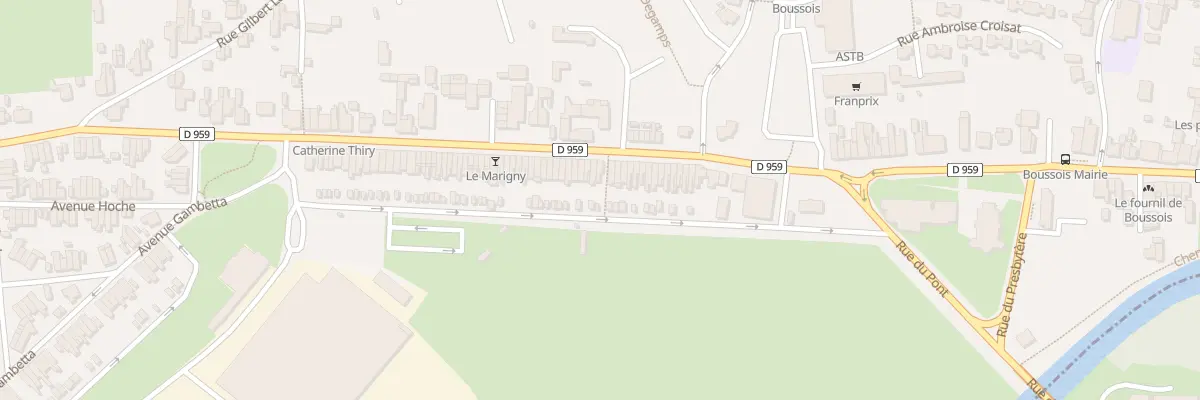 Plan du 37 Rue Eugene Chimot à Boussois