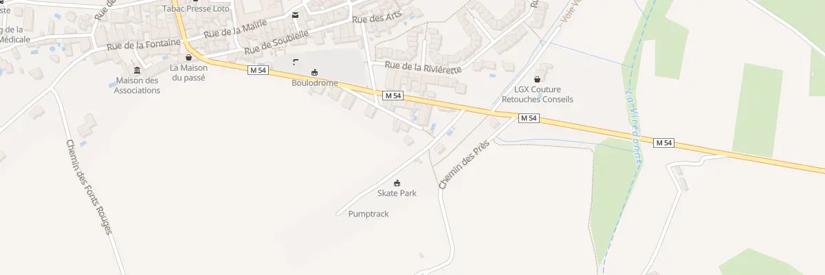 Plan du 92 Rue de la Gare à Saint-Geniès-des-Mourgues