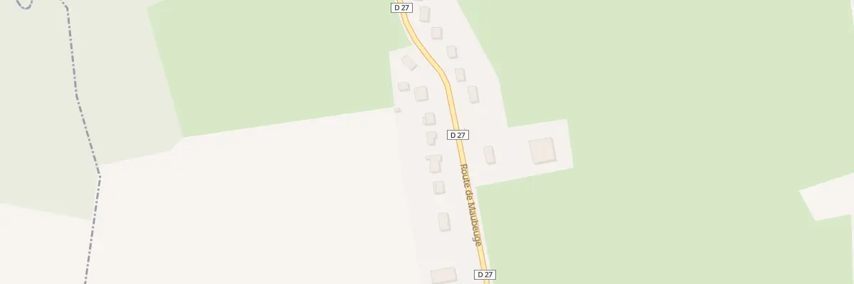 Plan du 61 Rte de Maubeuge à Dimechaux