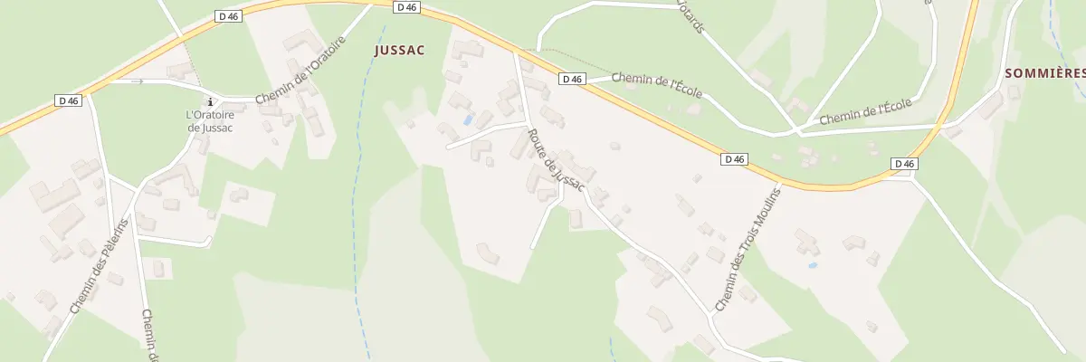 Plan du 6066 Jussac à Retournac