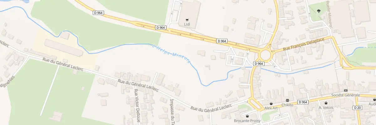 Plan du 14 Rue du Général Leclerc à Fourmies