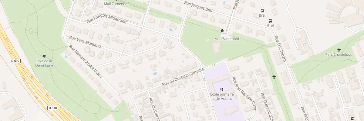 Plan du 25 Rue du Docteur Calmette à Sainte-Savine
