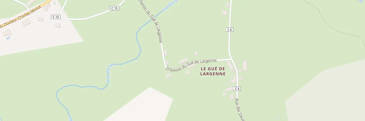Plan du 6 Imp du Gué de Largenne à Montsauche-les-Settons