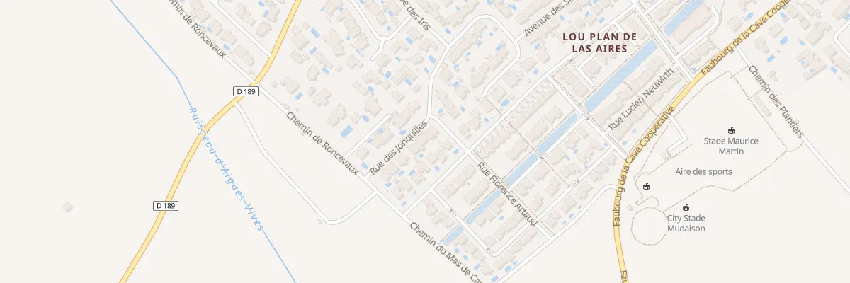Plan du 15 Rue des Jonquilles à Mudaison