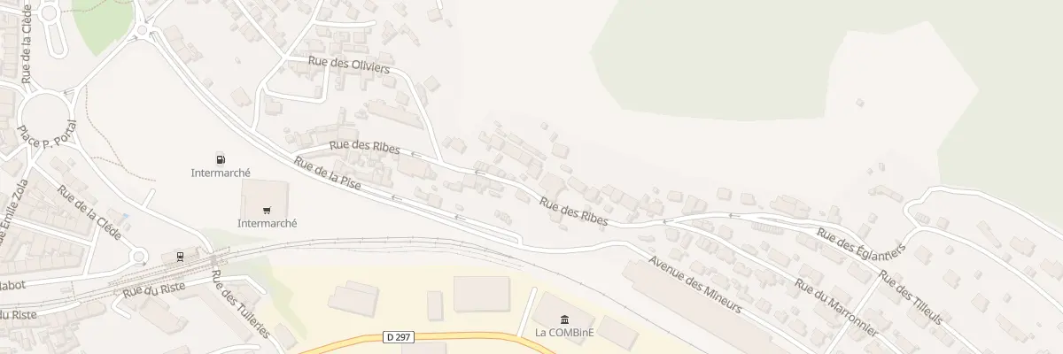 Plan du 21 Rue des Ribes à La Grand-Combe