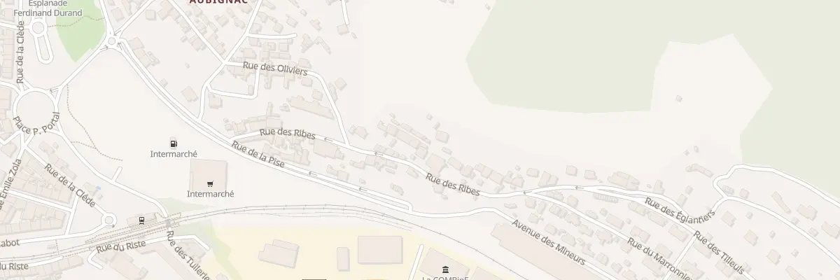 Plan du 19 Rue des Ribes à La Grand-Combe