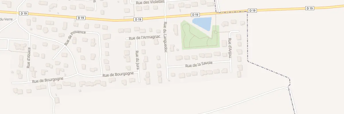 Plan du 1 Rue de Savoie à Avize