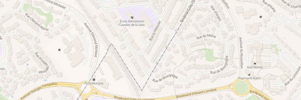 Plan du 192 Rue La Pérouse à Reims