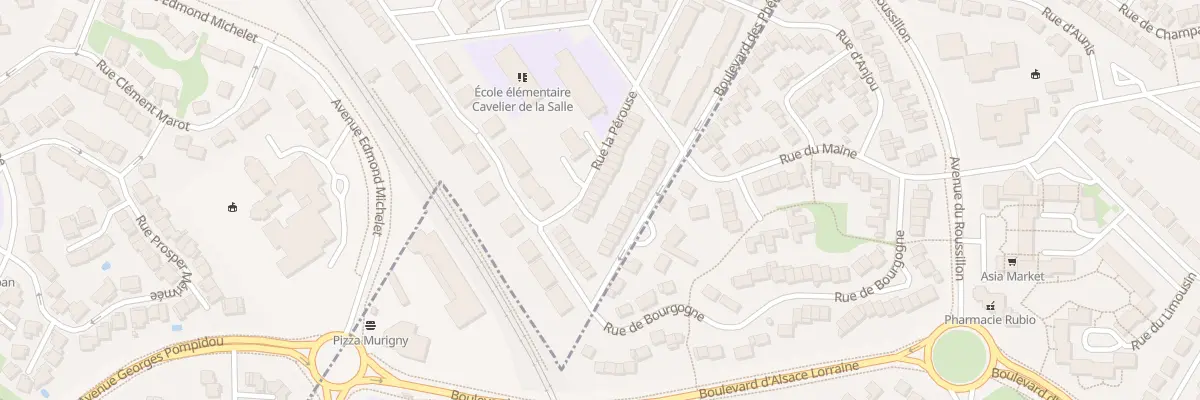 Plan du 194 Rue La Pérouse à Reims