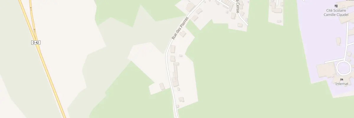 Plan du 23 Rue des Pierres à Fourmies