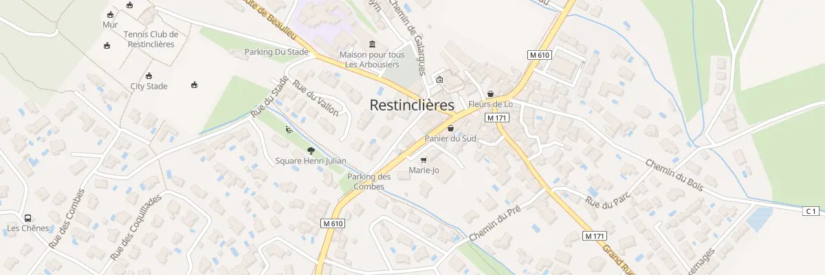 Plan du 8 Imp du Puits à Restinclières