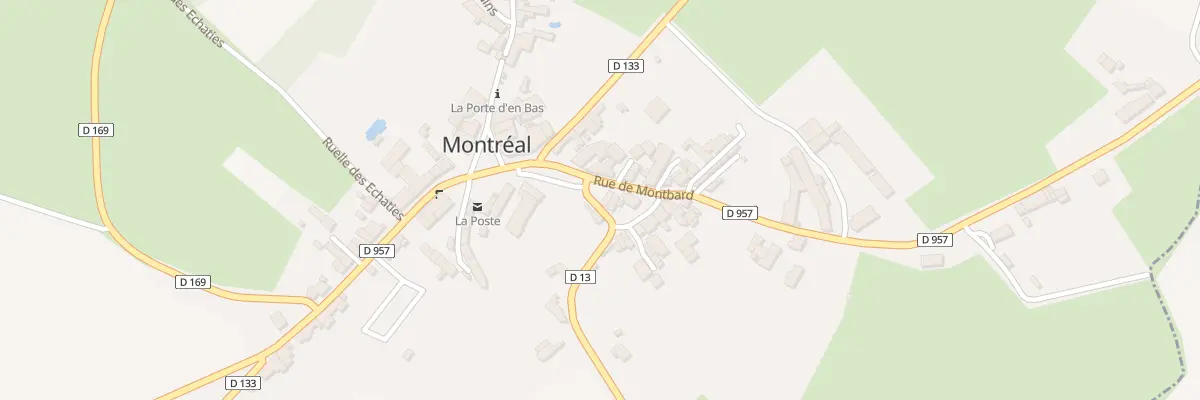 Plan du 2 Rue de Montbard à Montréal