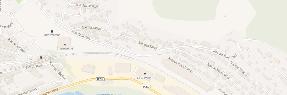 Plan du 28 Rue des Ribes à La Grand-Combe